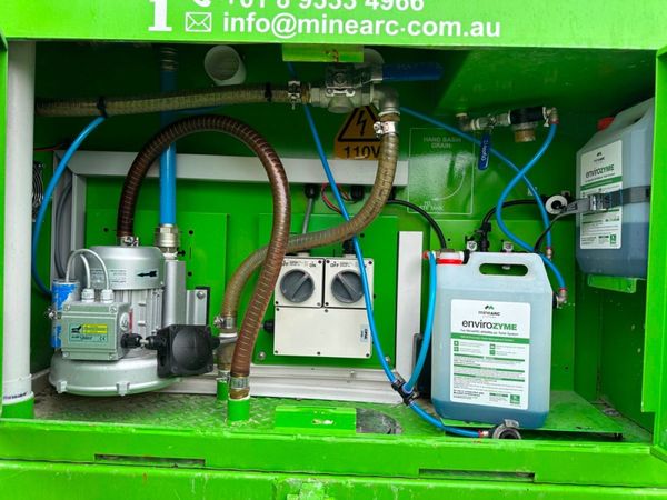 MINEARC  CONTAINED PORTABLE TOILET...ets455 355157524
