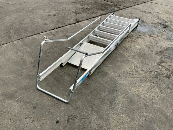 7 STEP ALLOY PLATFORM ACCESS LADDER....443. 355157578