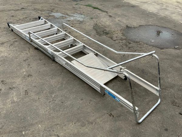7 STEP ALLOY PLATFORM ACCESS LADDER....443. 355157579