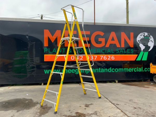 8 STEP FIBRE PLATFORM ACCESS LADDER.......0442. 355151721