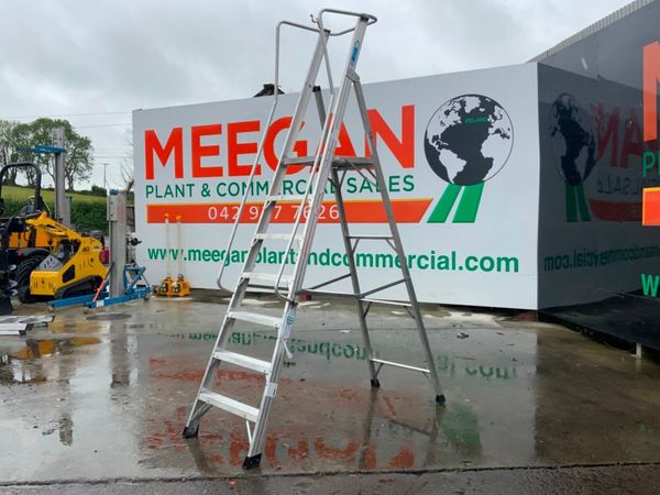 8 STEP ALUMINIUM PLATFORM LADDER.........442-2. 355163931