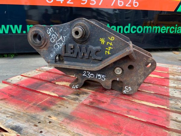 LEMAC HYDRAULIC Q/HITCH...45mm PINS.....7476. 355455789
