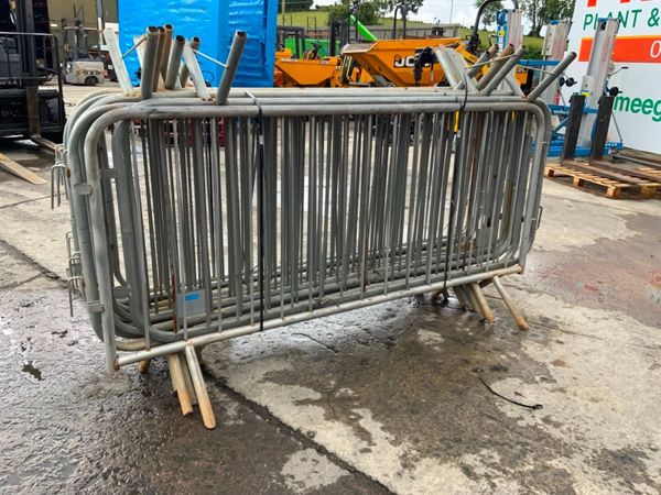15 of GALVANISED PEDESTRIAN BARRIERS..4856-15 356427589