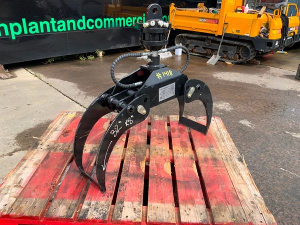 UNUSED MINI DIGGER LOG GRAPPLE..........1418. 356428968
