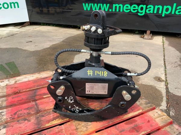 UNUSED MINI DIGGER LOG GRAPPLE..........1418. 356428963