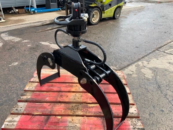 UNUSED MINI DIGGER LOG GRAPPLE..........1418. 356428970