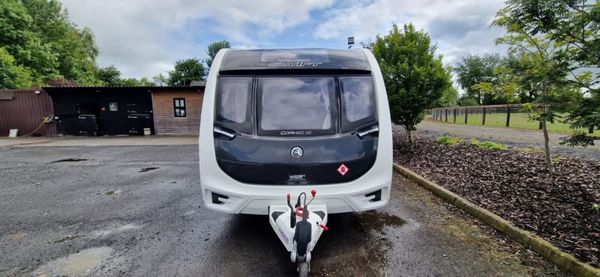 Swift Corniche 19/4 island bed Caravan 356450649