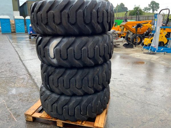 GOODYEAR 15.5 x 25 TELEPORTER TYRES......5266. 356912170