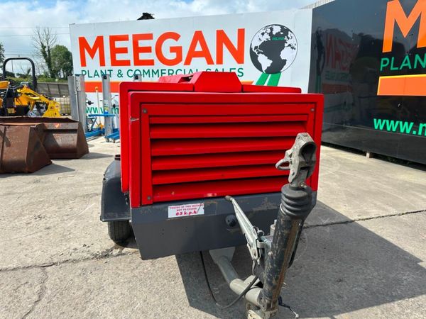 2008 ATLAS COPCO ...370 CFM ...road air compressor 357159389