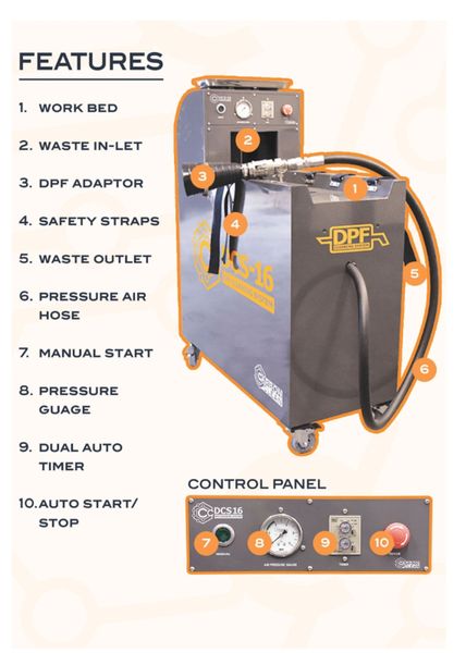 DPF Cleaning Machine DCS-16 357163150