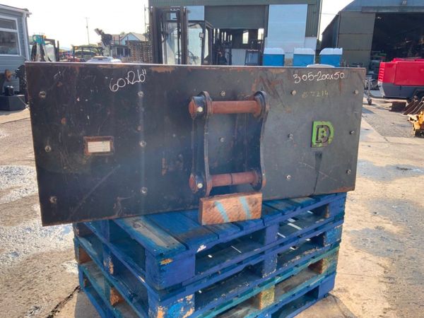 60" DIGBIT MINI DIGGER ROAD BRUSH....50mm PINS..7 357259187