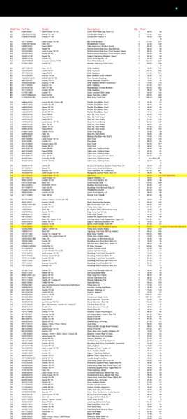 Original Toyota parts 357379722