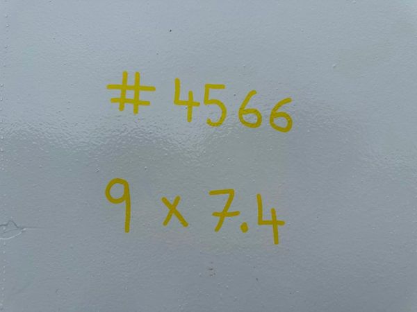 9 X 7 ...SITE OFFICE SECURITY HUT  CABIN ....4566 357517915