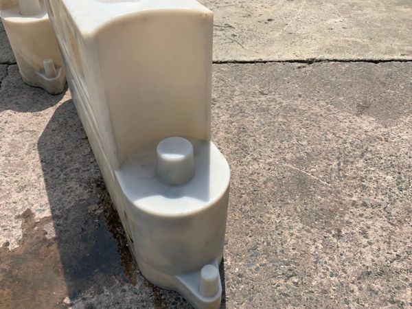 2.0mts x 1.0mts PLASTIC SAFETY BOLLARDS.....2834. 357769388