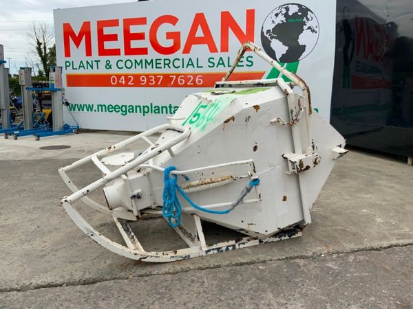 1000lts CONQUIP CONCRETE SKIP......1564k. 357885046
