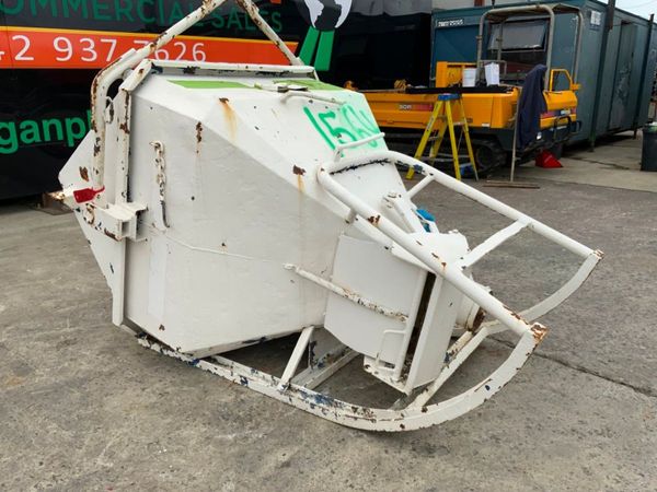 1000lts CONQUIP CONCRETE SKIP......1564k. 357885056
