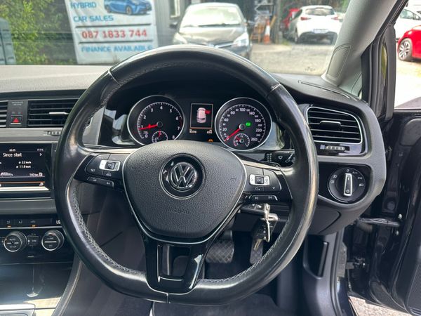 VW GOLF 2014 HIGHLINE WITH UPGRADED ALLOYS 51K 358013117