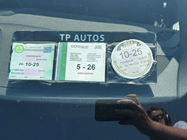 Audi A4 S-Line / S Tronic (Auto) TAX/NCT 358046434
