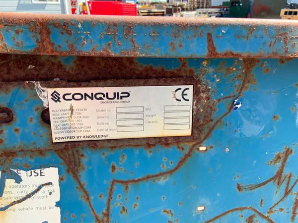 1200lts CONQUIP SELF TIPPING SKIP......776-2. 358120084