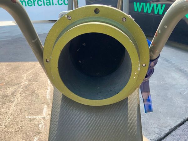 6" x 150ft LAY FLAT HOSE & REEL....EX MOD......38 358138582