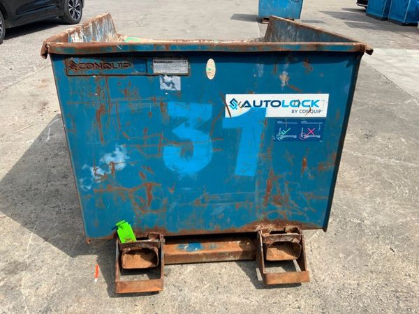 CONQUIP AUTOLOCK BUILDERS TIPPING SKIP....777-3. 358141264