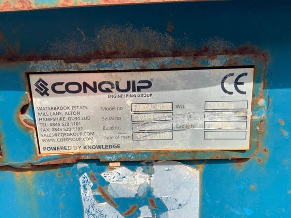 CONQUIP AUTOLOCK BUILDERS TIPPING SKIP....777-3. 358141265