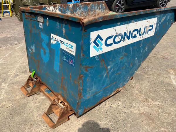 CONQUIP AUTOLOCK BUILDERS TIPPING SKIP....777-3. 358141266