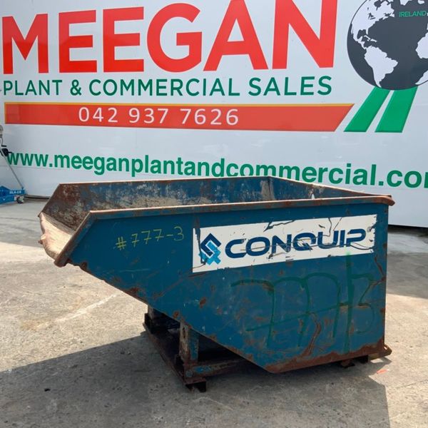 CONQUIP AUTOLOCK BUILDERS TIPPING SKIP....777-3. 358141261