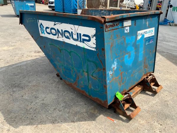 CONQUIP AUTOLOCK BUILDERS TIPPING SKIP....777-3. 358141263