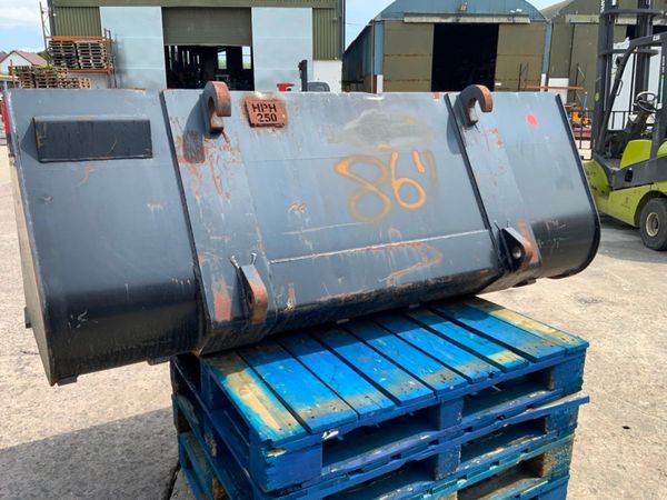 86" JCB TELEPORTER LOADER BUCKET....1139.. 358143474