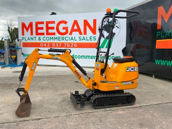2020 JCB 8008 CTS MICRO DIGGER....1,173 hrs... 358406268