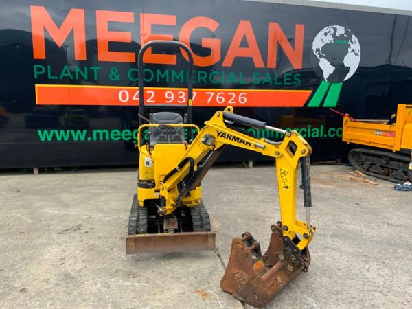 2019 YANMAR Sv08 MICRO DIGGER.....1040hrs....1917. 358415461