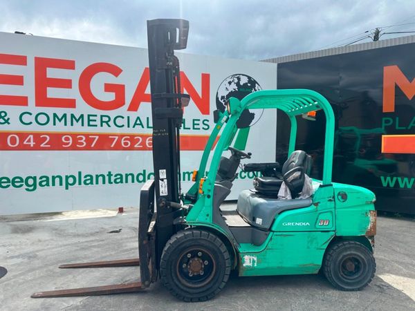 2009 MITSUBISHI 3 TON FORKLIFT....3 STAGE MAST 358695355