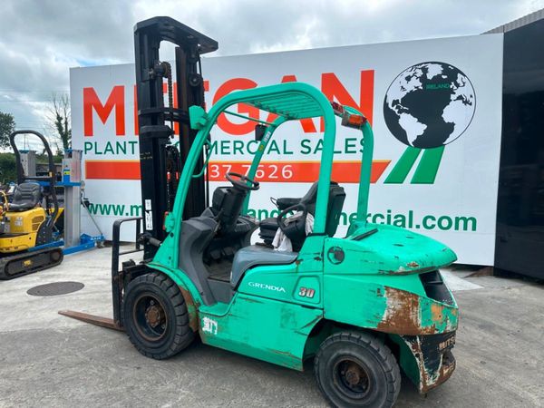 2009 MITSUBISHI 3 TON FORKLIFT....3 STAGE MAST 358695371