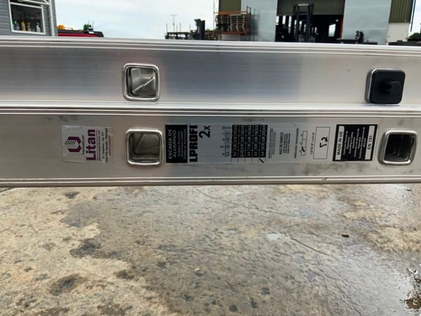 UNUSED 35ft ALUMINIUM EXTENSION LADDER....4831. 358758097