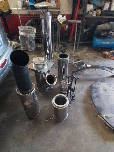 Very large woodburner /back boiler 358787572
