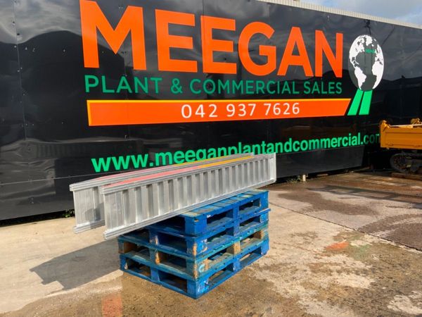 2.5mts ALUMINIUM LOADING RAMPS....6 TONNE...3755.. 358954872