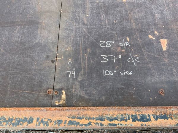 28" FLAT BED PLANT BODY....30" C/RAILS..........8 358950373