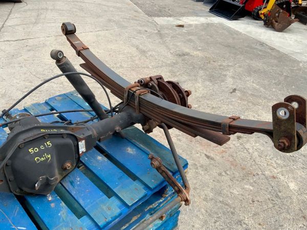 2013 IVECO DAILY TWIN WHEEL AXLE ASSEMBLY. 359591886