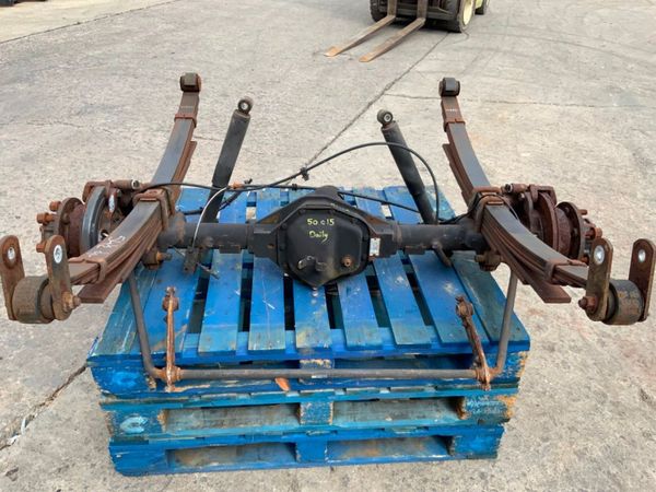 2013 IVECO DAILY TWIN WHEEL AXLE ASSEMBLY. 359591888
