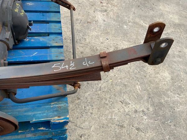 2013 IVECO DAILY TWIN WHEEL AXLE ASSEMBLY. 359591889