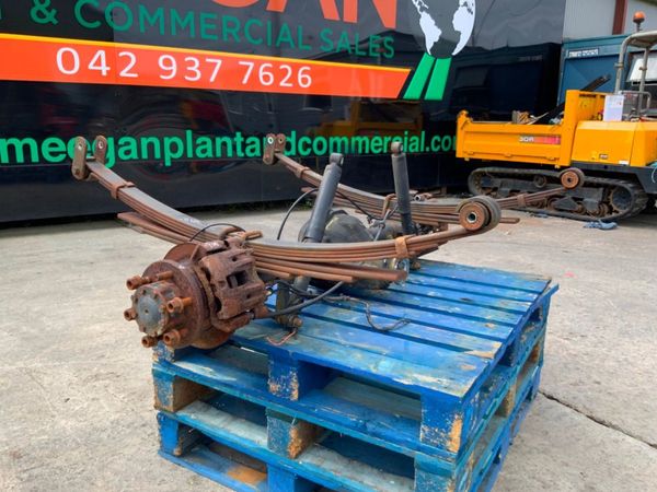 2013 IVECO DAILY TWIN WHEEL AXLE ASSEMBLY. 359591880
