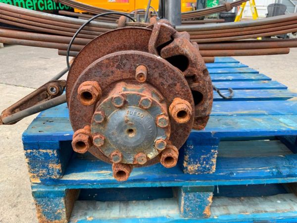 2013 IVECO DAILY TWIN WHEEL AXLE ASSEMBLY. 359591881