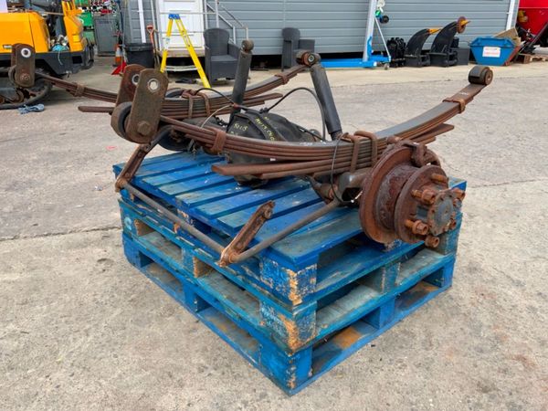 2013 IVECO DAILY TWIN WHEEL AXLE ASSEMBLY. 359591882