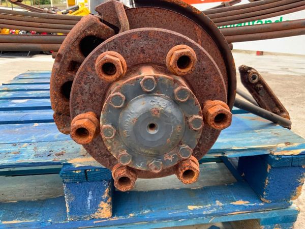 2013 IVECO DAILY TWIN WHEEL AXLE ASSEMBLY. 359591890