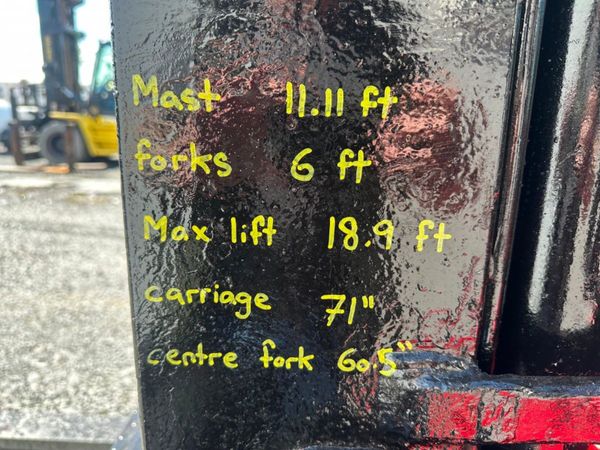 KALMAR  8 TON FORKLIFT ,fork positioner + side sh 359626669