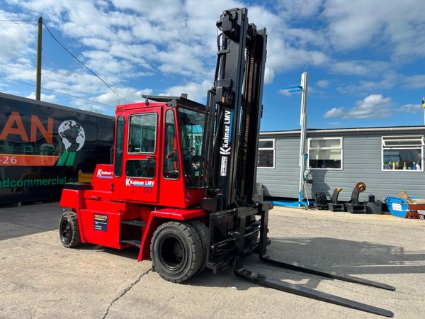 KALMAR  8 TON FORKLIFT ,fork positioner + side sh 359623654