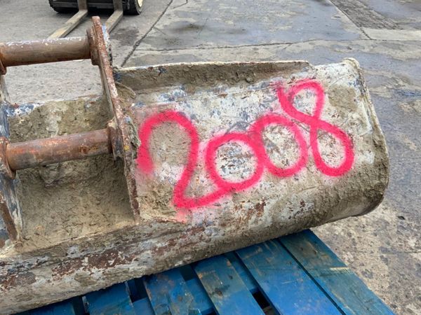60" STRICKLAND GRADING BUCKET..45mm PINS...2008. 359753090
