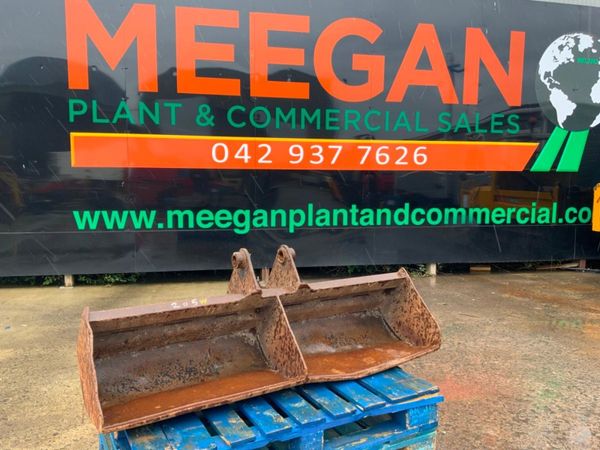 60" JCB GRADING BUCKET.....45mm PINS......205w. 359858451