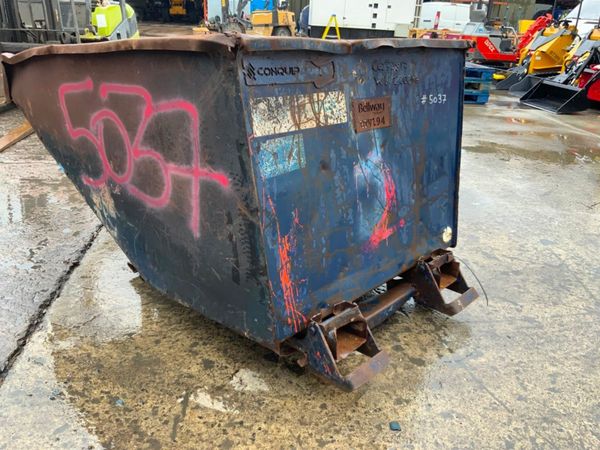 CONQUIP BUILDERS RUBBLE TIPPING SKIP.....5037. 359889129